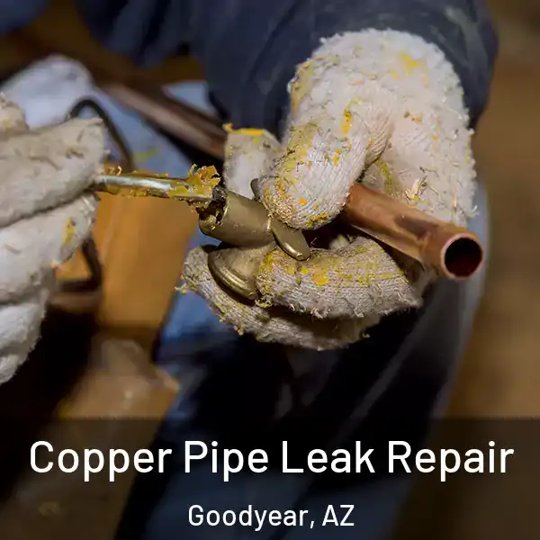  Copper Pipe Leak Repair Goodyear, AZ