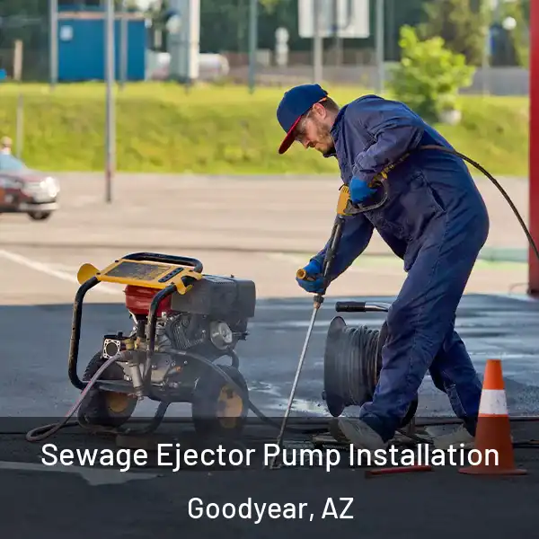  Sewage Ejector Pump Installation Goodyear, AZ